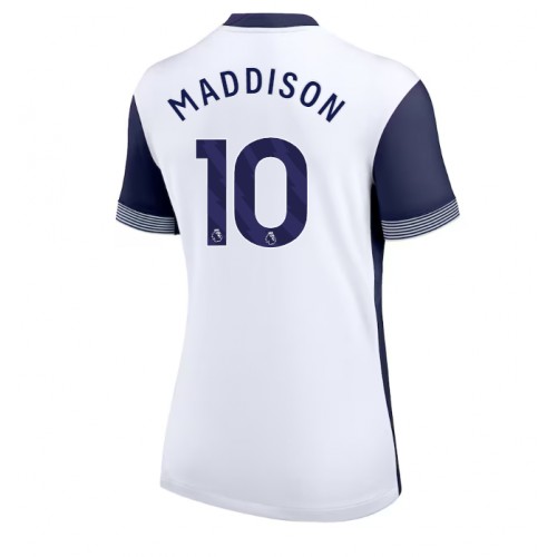 Fotbalové Dres Tottenham Hotspur James Maddison #10 Dámské Domácí 2024-25 Krátký Rukáv